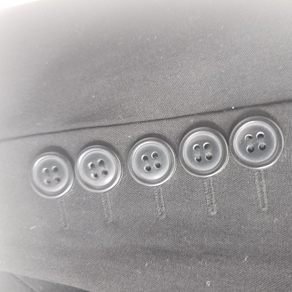 Jessica Petite NWOT Formal Comfort Blazer Black 8 - Picture 5 of 7